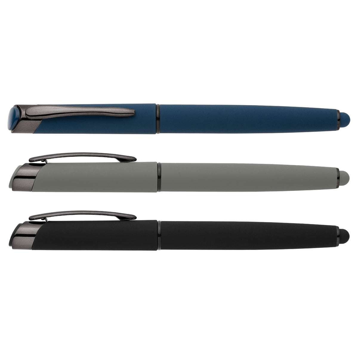Stylo gel monochrome Forma en aluminium recyclé