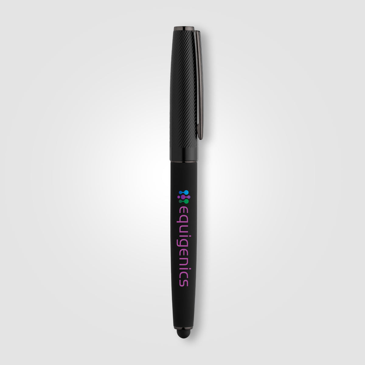 Stylo Metropolis™ en aluminium recyclé avec stylet et encre gel