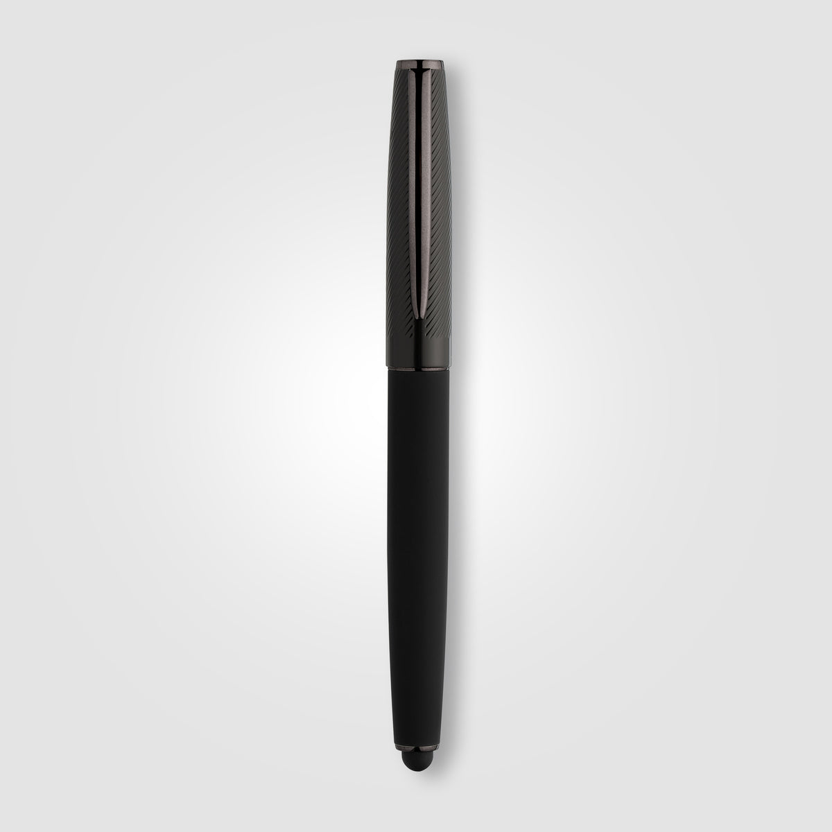 Stylo Metropolis™ en aluminium recyclé avec stylet et encre gel
