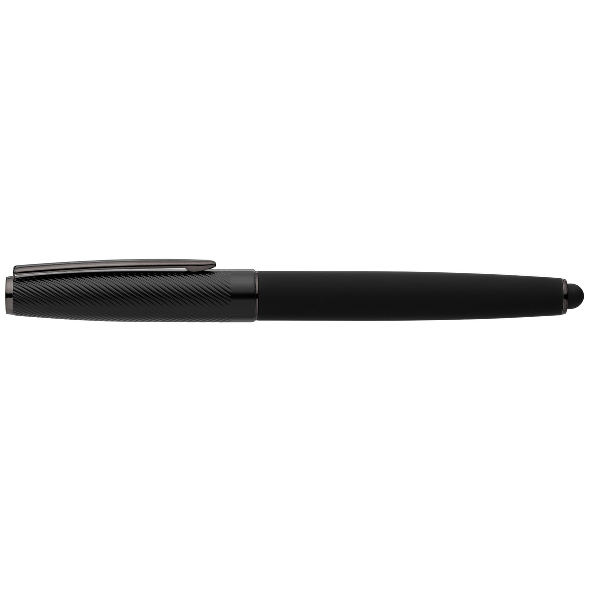 Stylo Metropolis™ en aluminium recyclé avec stylet et encre gel