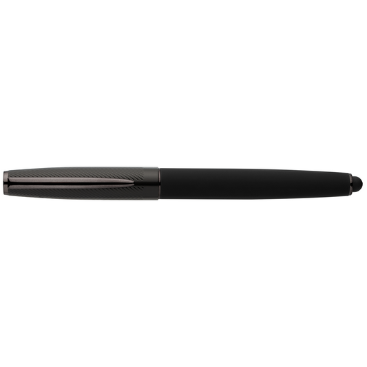 Stylo Metropolis™ en aluminium recyclé avec stylet et encre gel