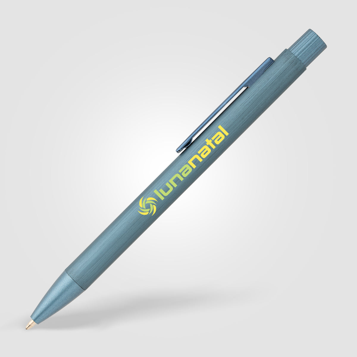 Stylo texturé Majesty en aluminium recyclé