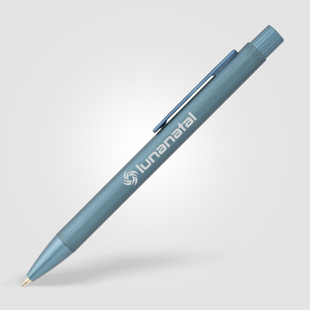 Stylo texturé Majesty en aluminium recyclé