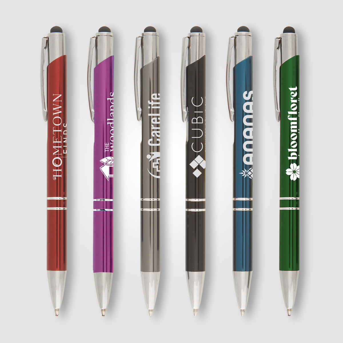 Stylo Crosby Brillant Stylet Coté Clip