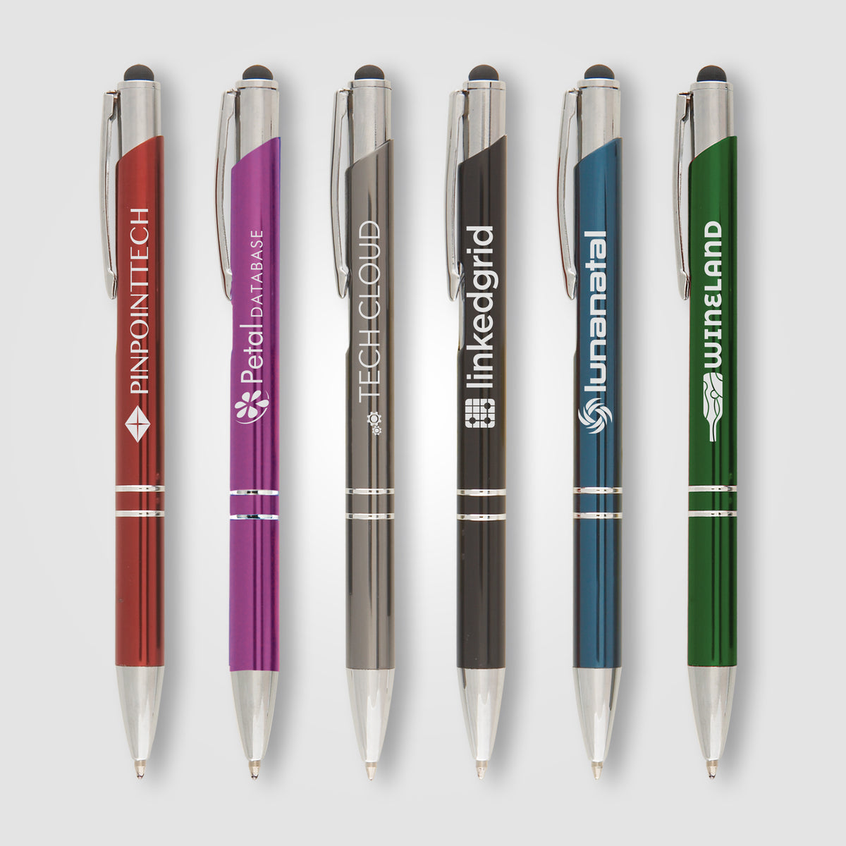 Stylo Crosby Brillant Stylet Coté Clip