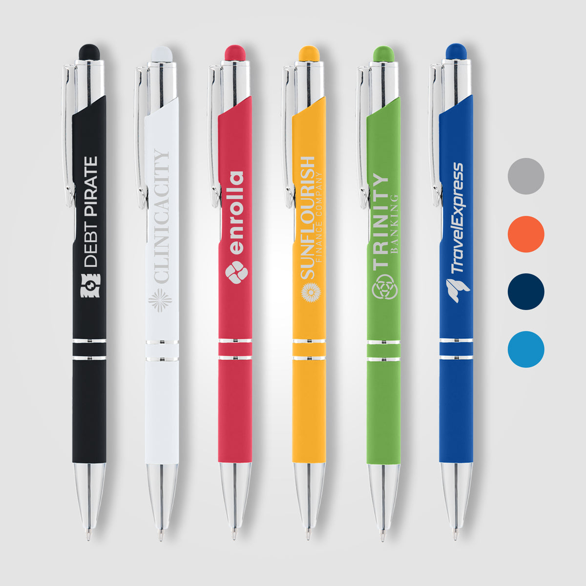 Stylo Crosby Softy Stylet Coté Clip