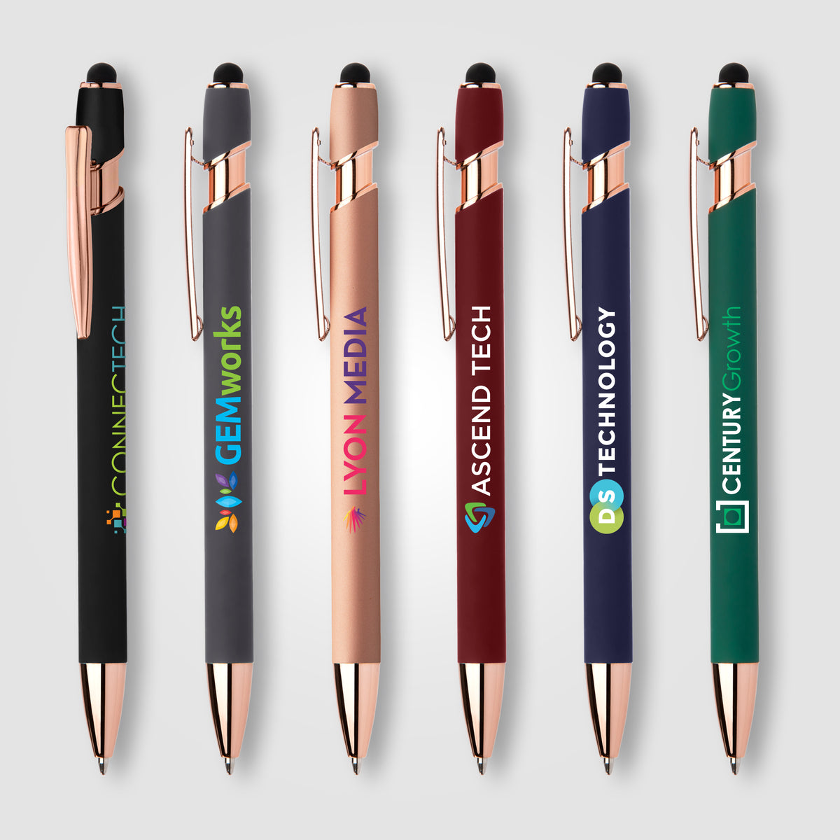 Prince Softy Rose Gold Stylo Gel avec Stylet