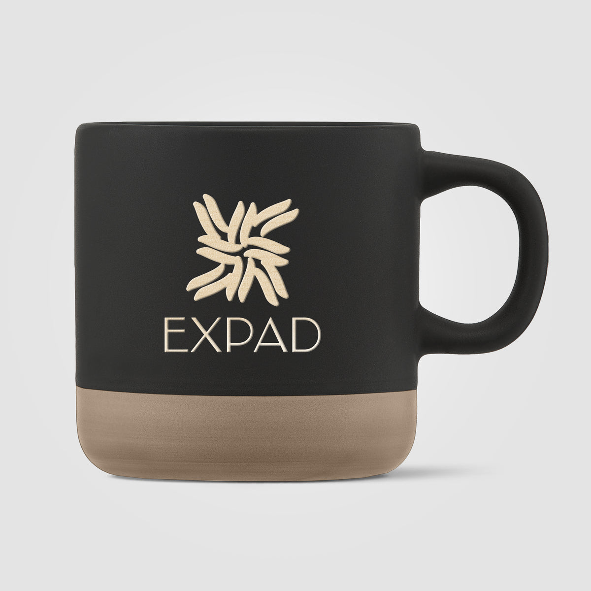 Terra - Tasse en céramique à base d'argile de 355 ml