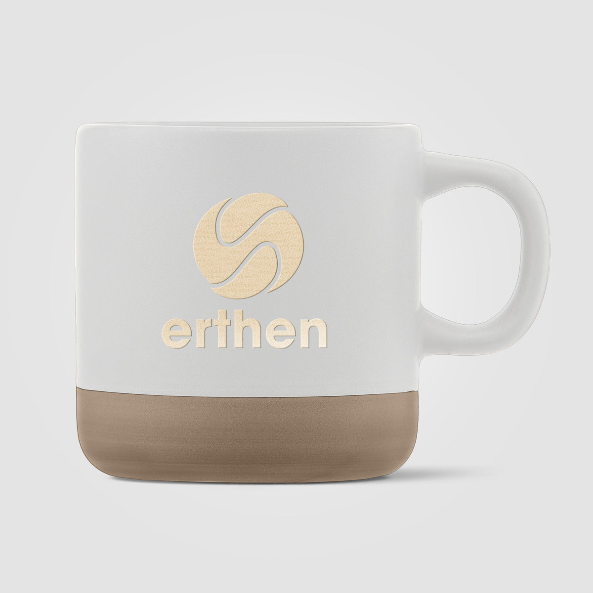Terra - Tasse en céramique à base d'argile de 355 ml