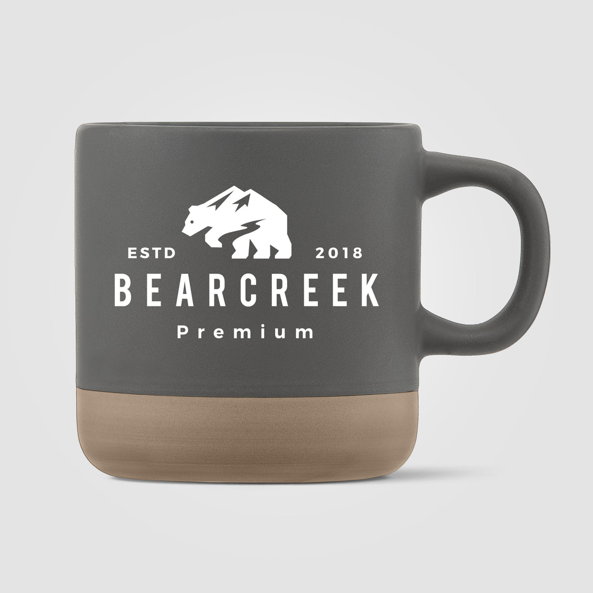 Terra - Tasse en céramique à base d'argile de 355 ml