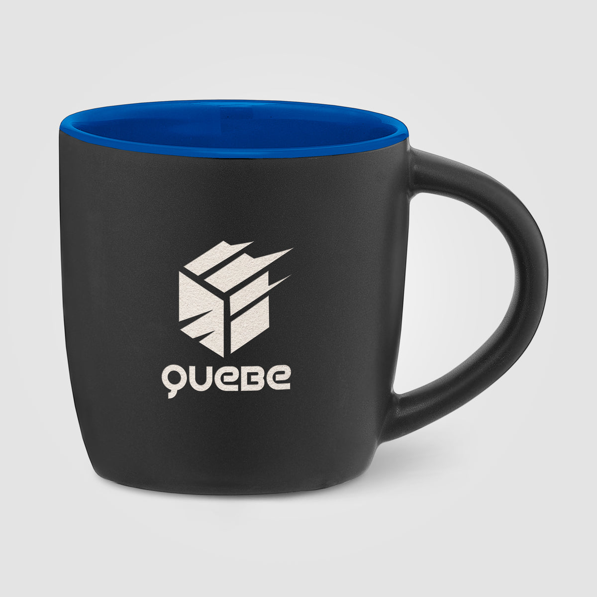 Mug Zanzibar en céramique ColourPop noir – 355 ml