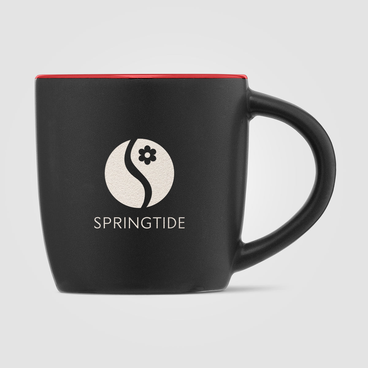 Mug Zanzibar en céramique ColourPop noir – 355 ml