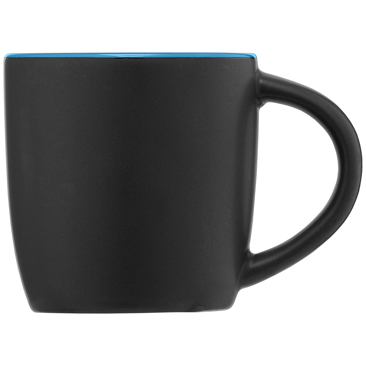 Mug Zanzibar en céramique ColourPop noir – 355 ml