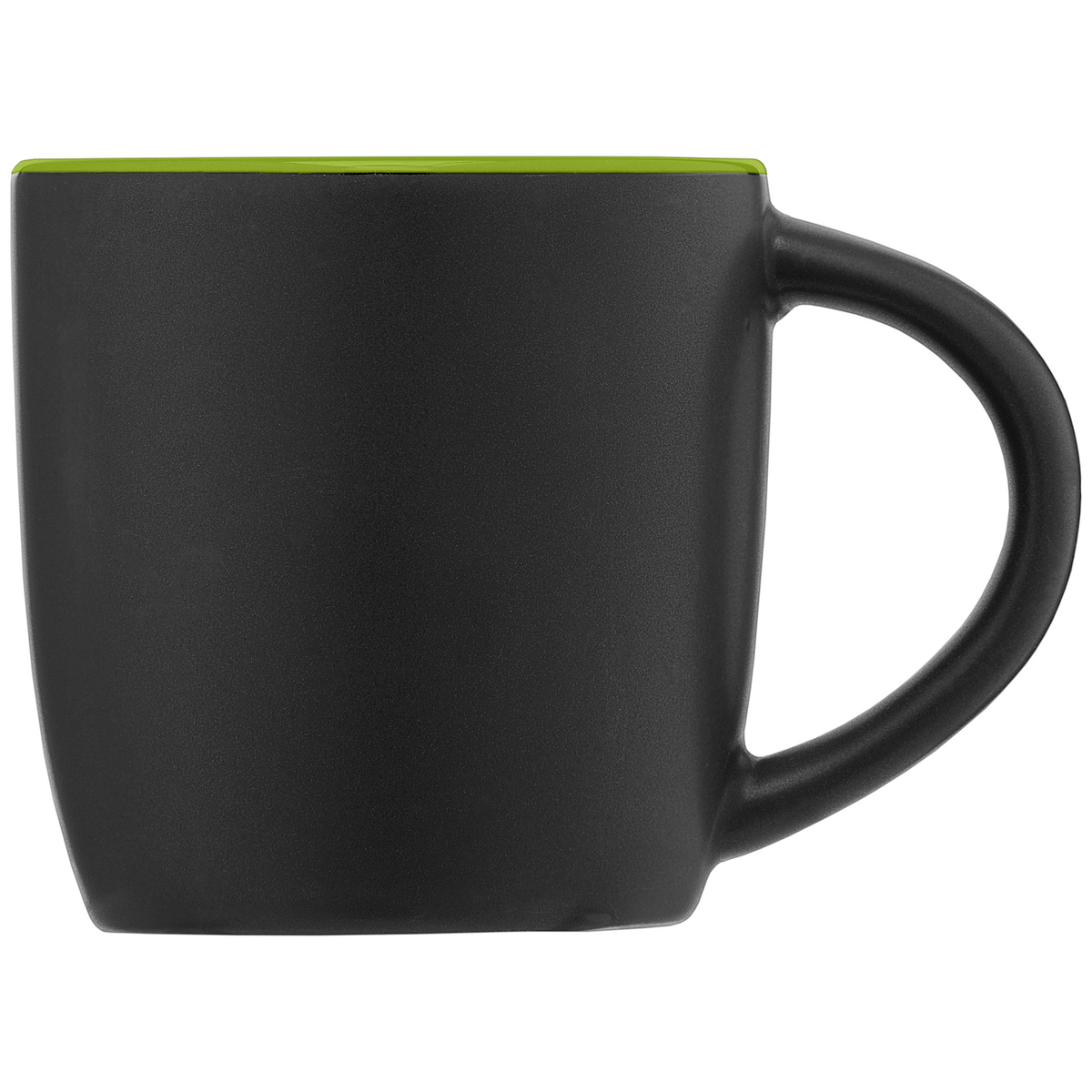 Mug Zanzibar en céramique ColourPop noir – 355 ml
