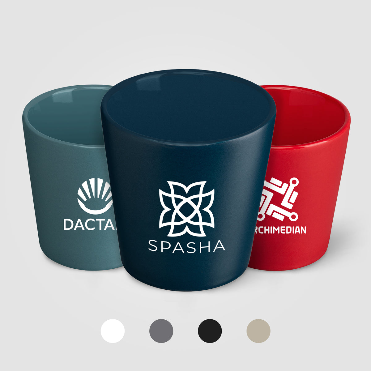 Trieste - Tasse en céramique mate de 180 ml
