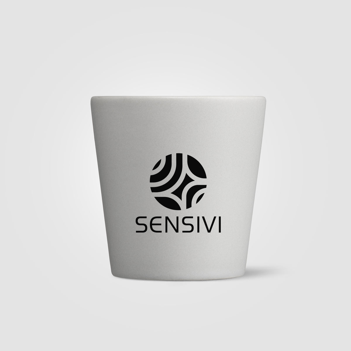 Trieste - Tasse en céramique mate de 180 ml