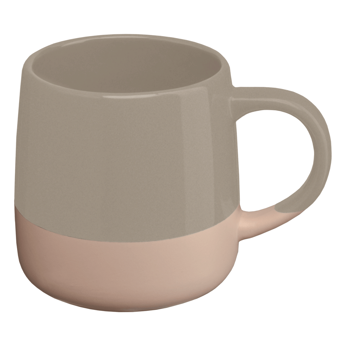 Mug Atlas, céramique, design à blocs de couleur - 445 ml