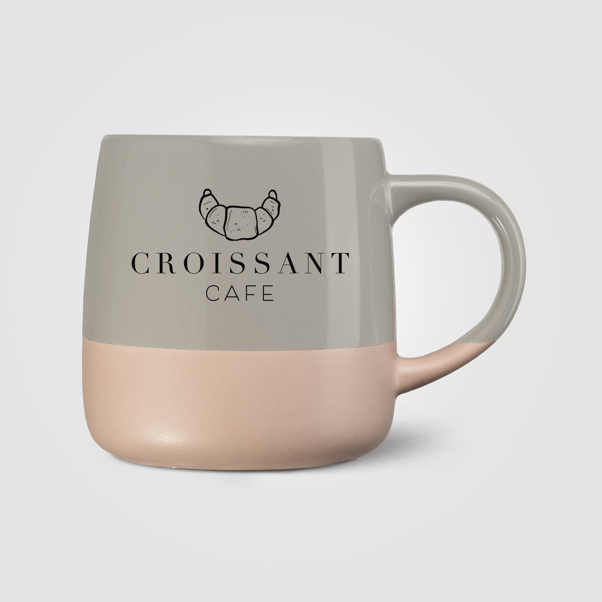 Mug Atlas, céramique, design à blocs de couleur - 445 ml