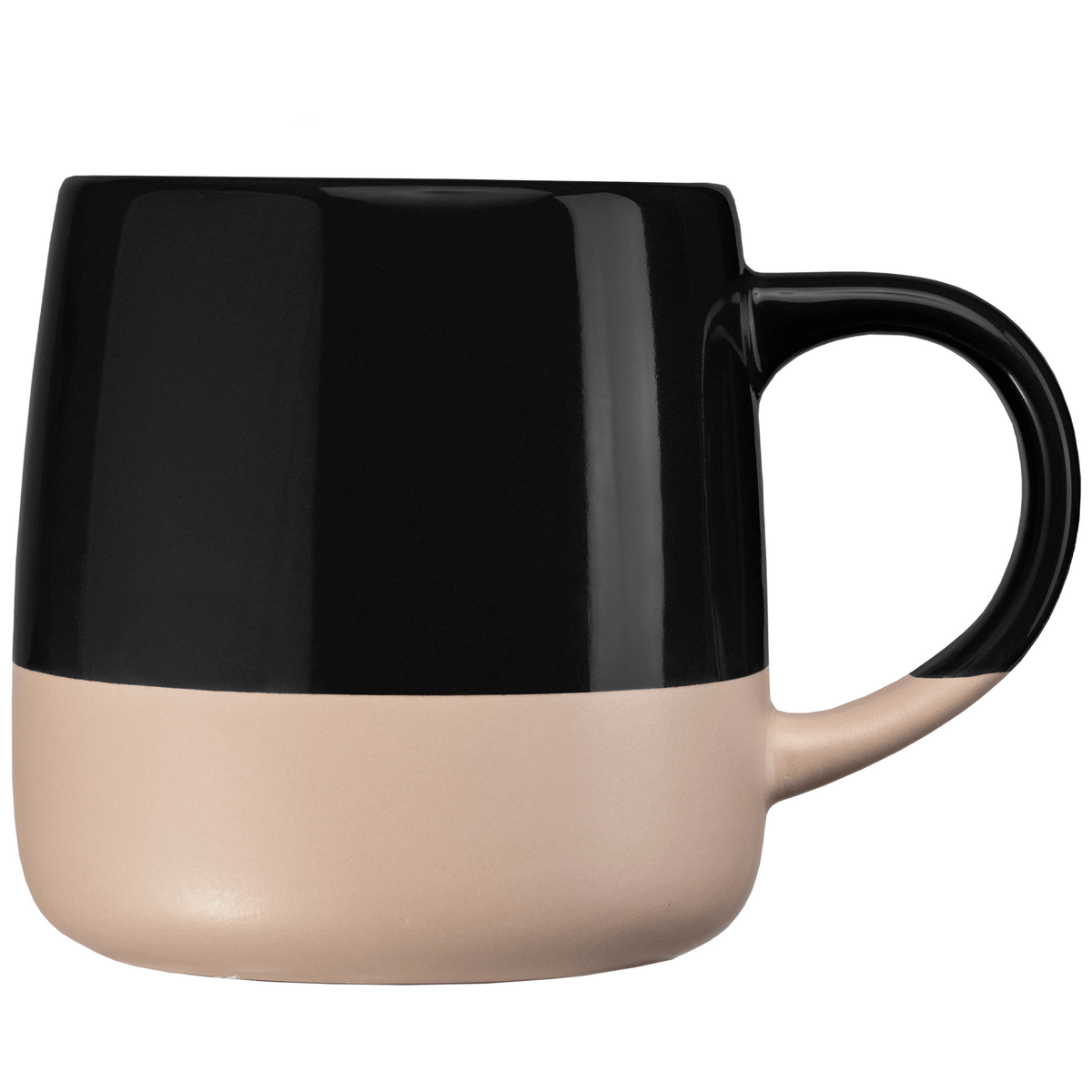 Mug Atlas, céramique, design à blocs de couleur - 445 ml