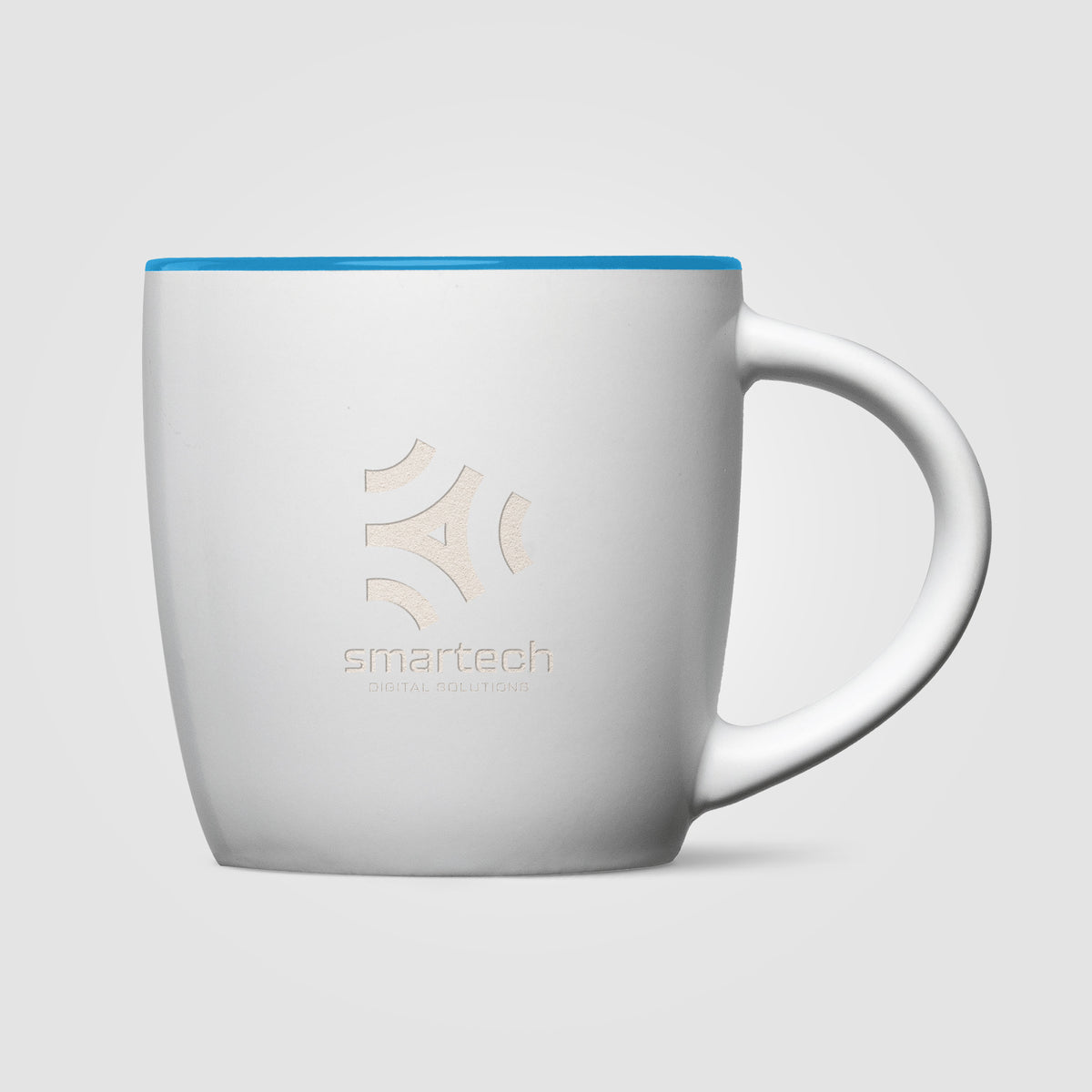 Mug Zanzibar en céramique ColourPop blanc – 355 ml