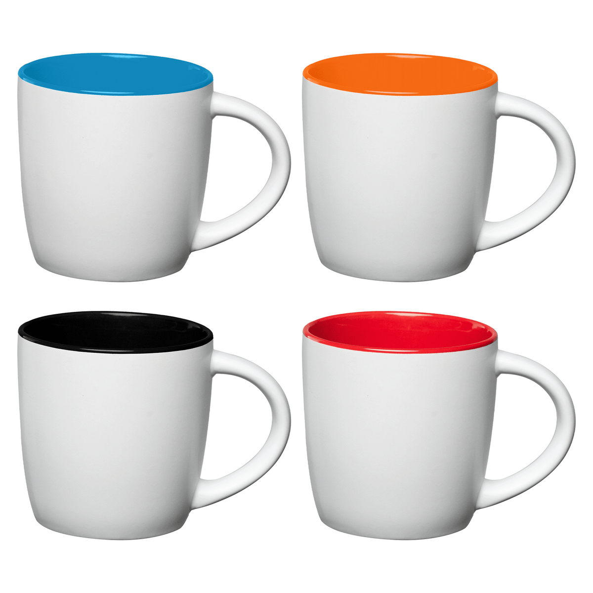 Mug Zanzibar en céramique ColourPop blanc – 355 ml