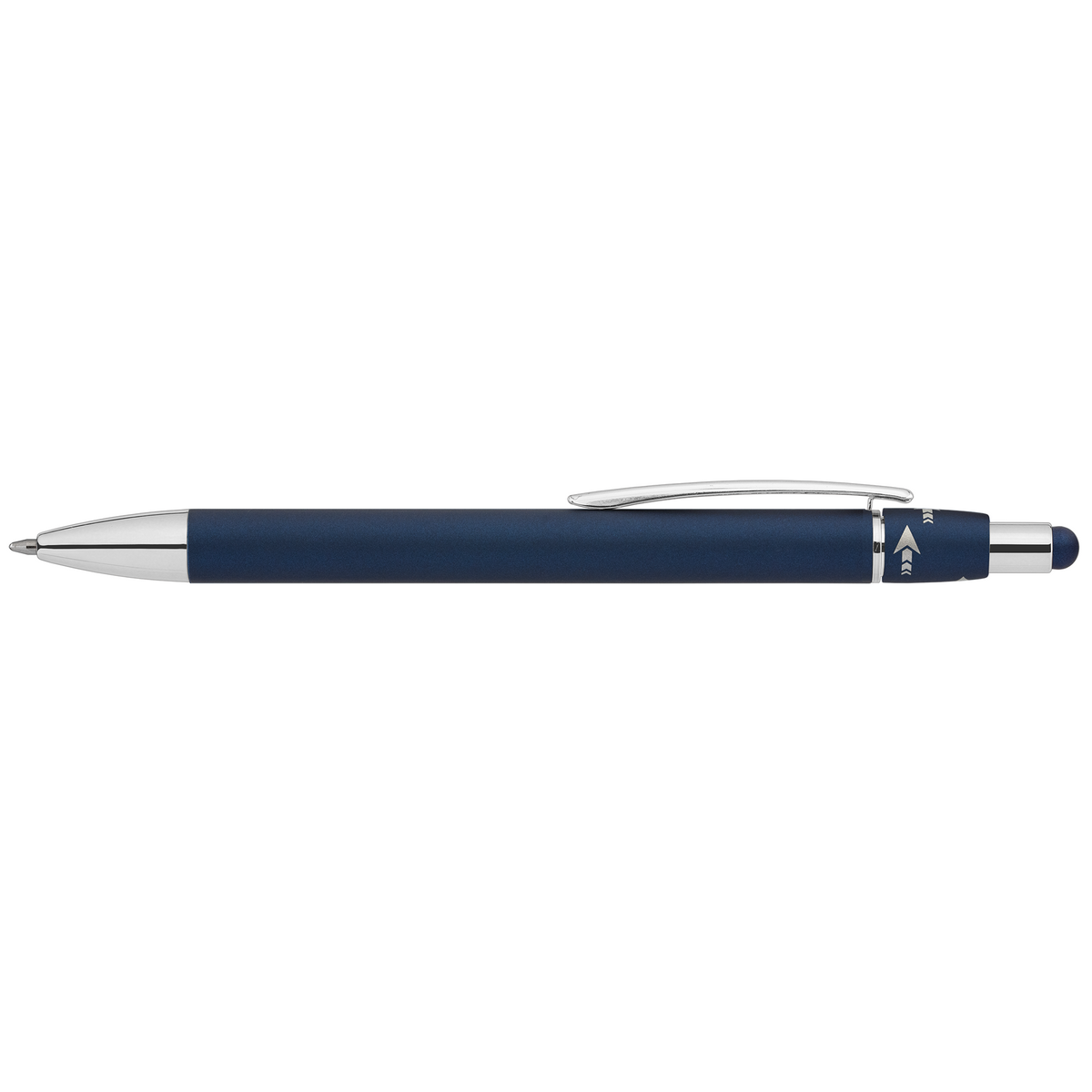 Orbit Spinner Stylo en métal chromé avec stylet
