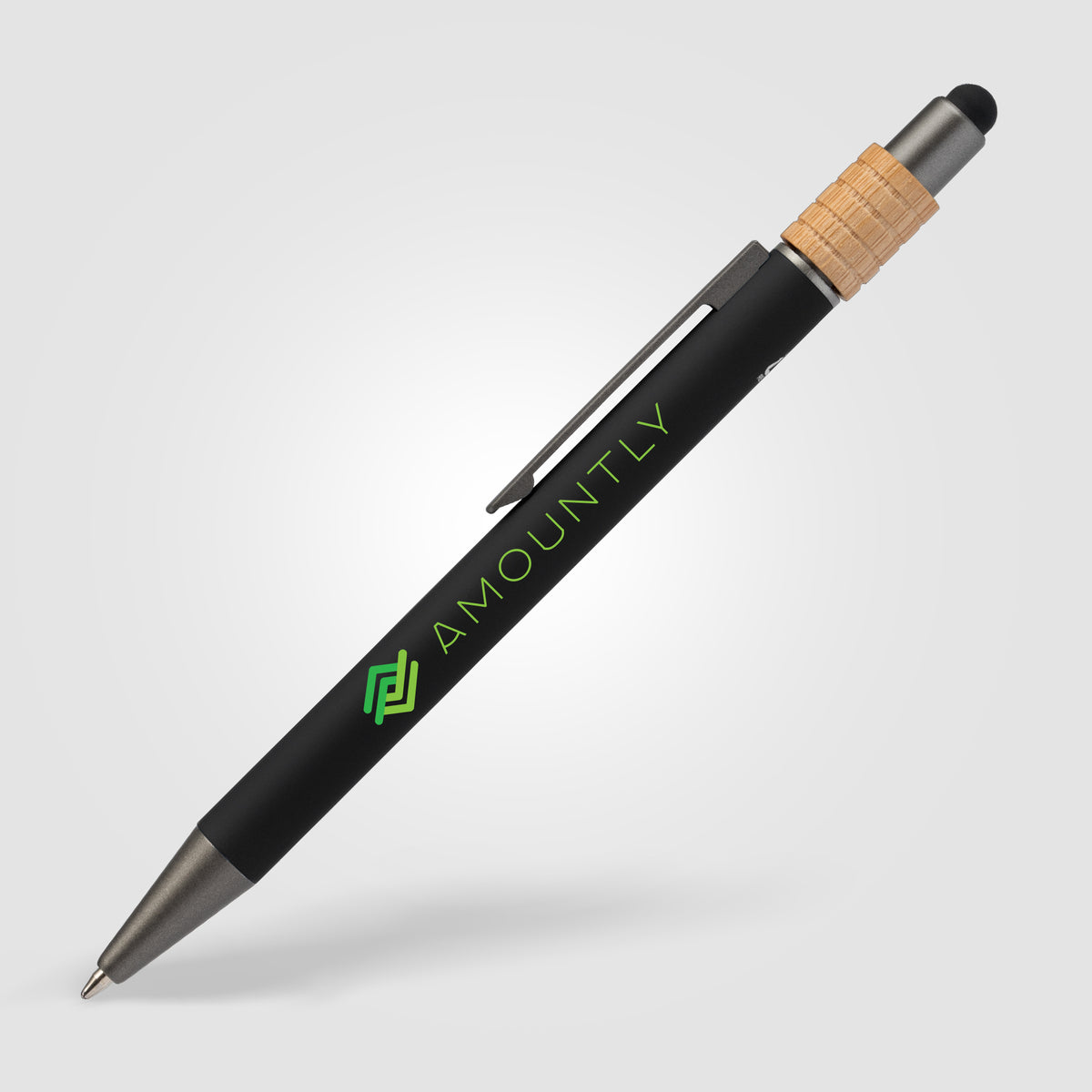 Reborn Spinner Stylo en aluminium recyclé avec stylet - breveté