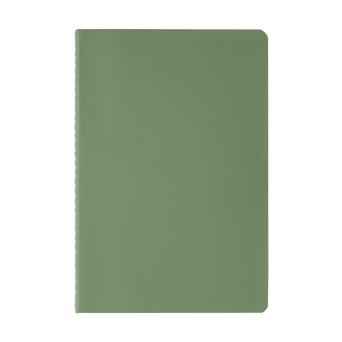 Carnet Eilo en papier recyclé à coutures contrastées - A5