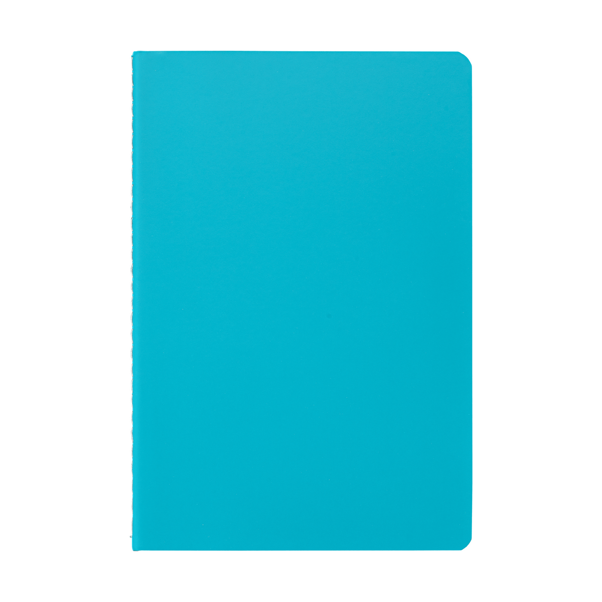 Carnet Eilo en papier recyclé à coutures contrastées - A5