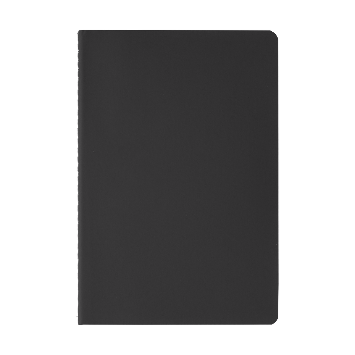 Carnet Eilo en papier recyclé à coutures contrastées - A5