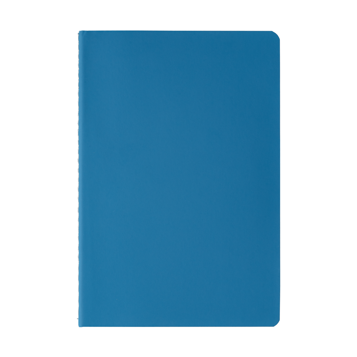 Carnet Eilo en papier recyclé à coutures contrastées - A5