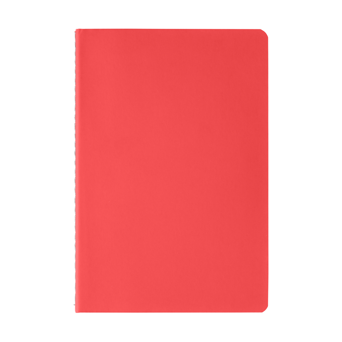 Carnet Eilo en papier recyclé à coutures contrastées - A5