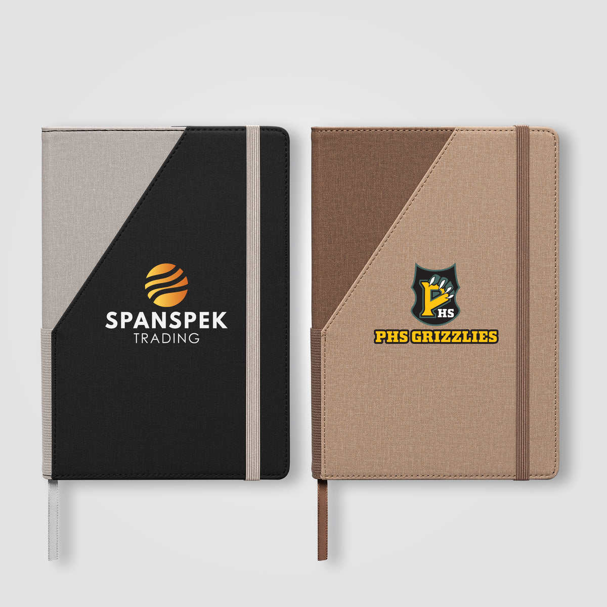 Carnet Xanadu en papier recyclé rechargeable - A5