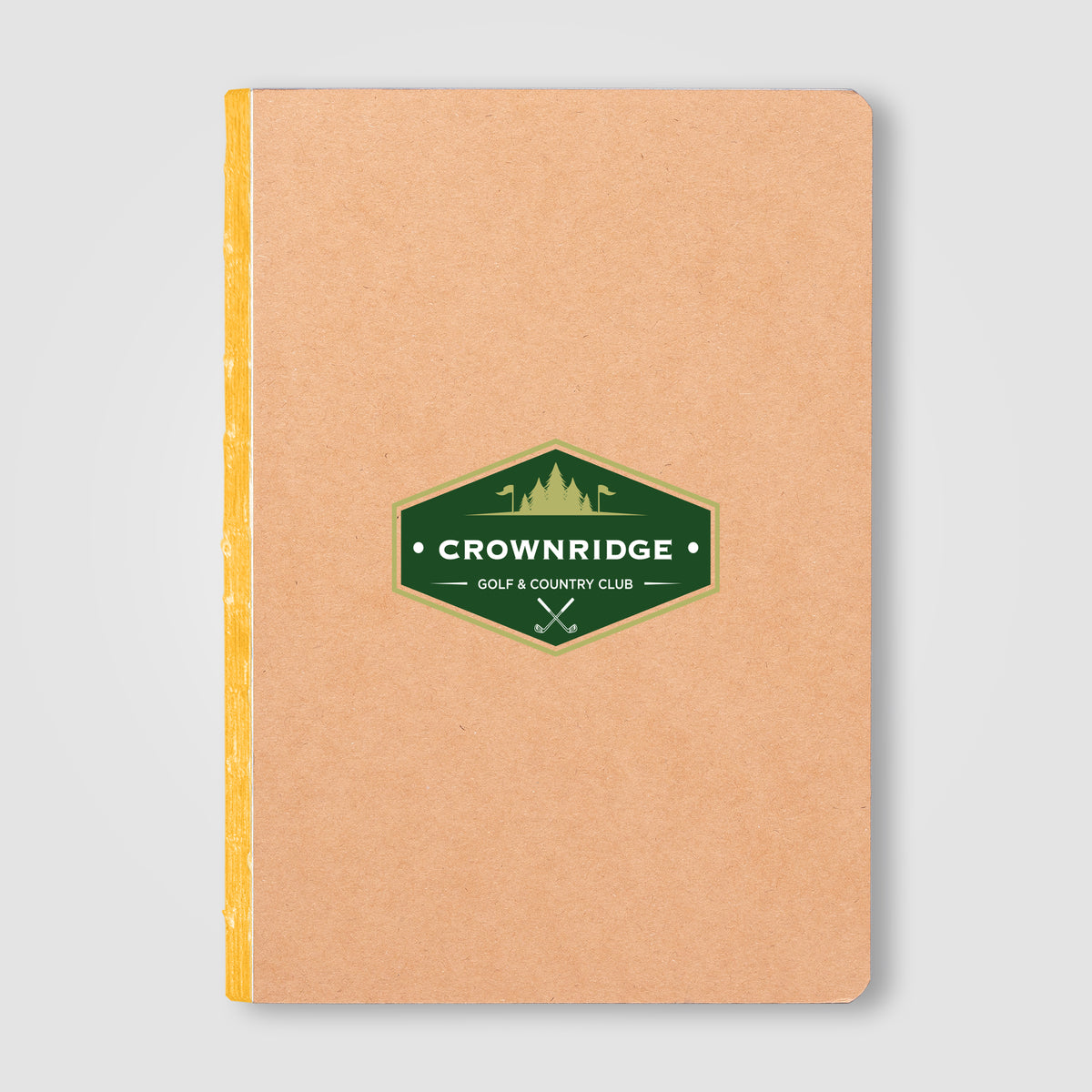 Carnet Romy en kraft bord coloré – A5