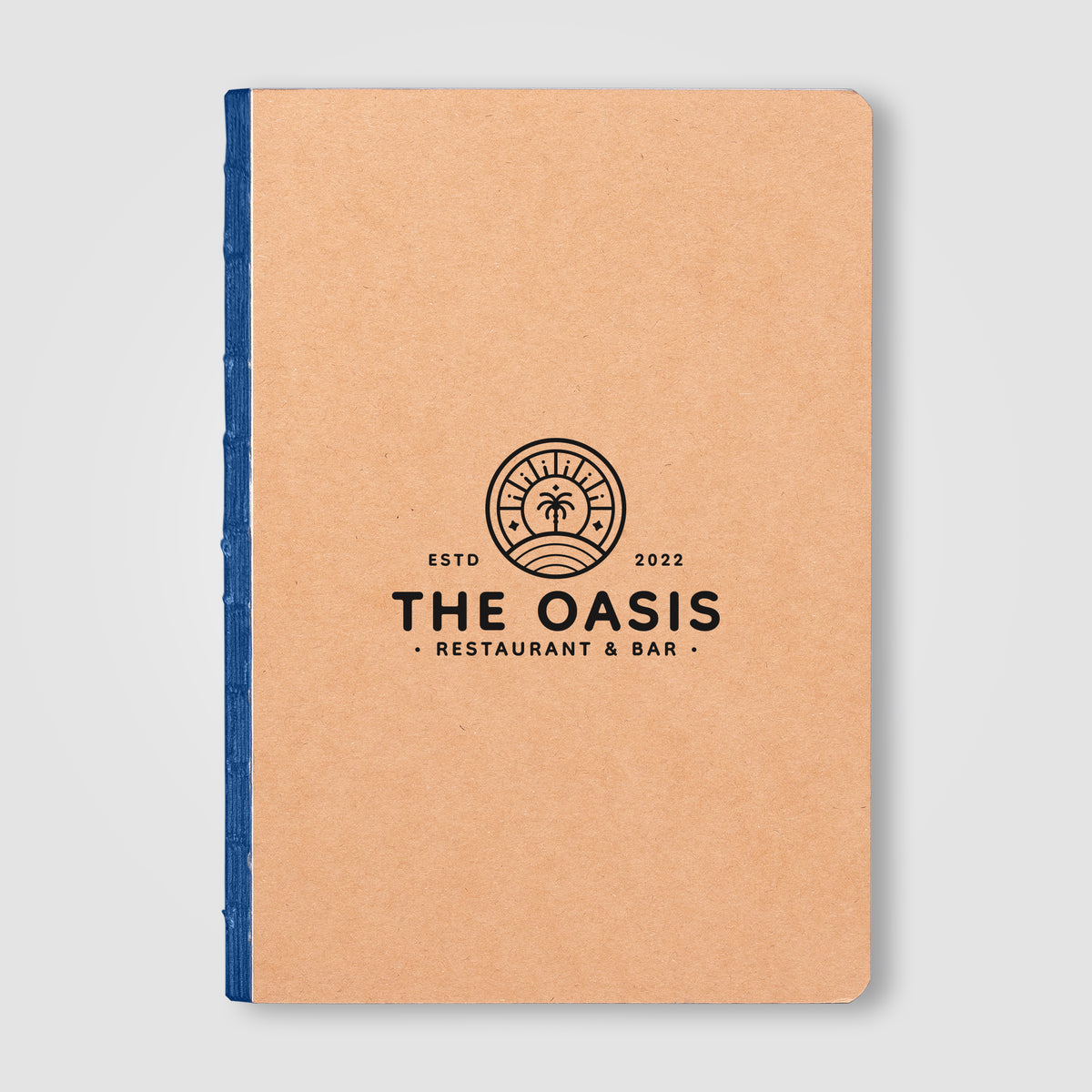 Carnet Romy en kraft bord coloré – A5