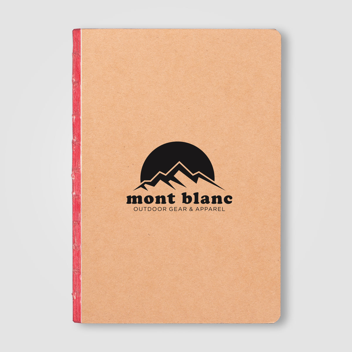 Carnet Romy en kraft bord coloré – A5