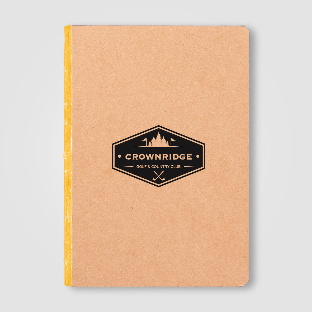 Carnet Romy en kraft bord coloré – A5
