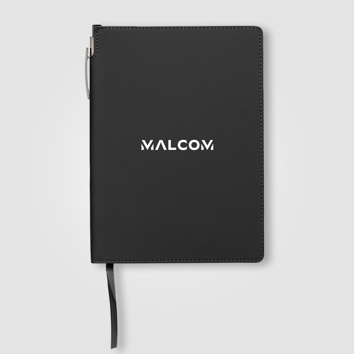 Carnet Malmö à couverture souple recyclée + stylo – A5