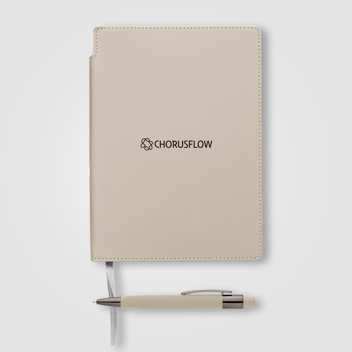 Carnet Malmö à couverture souple recyclée + stylo – A5