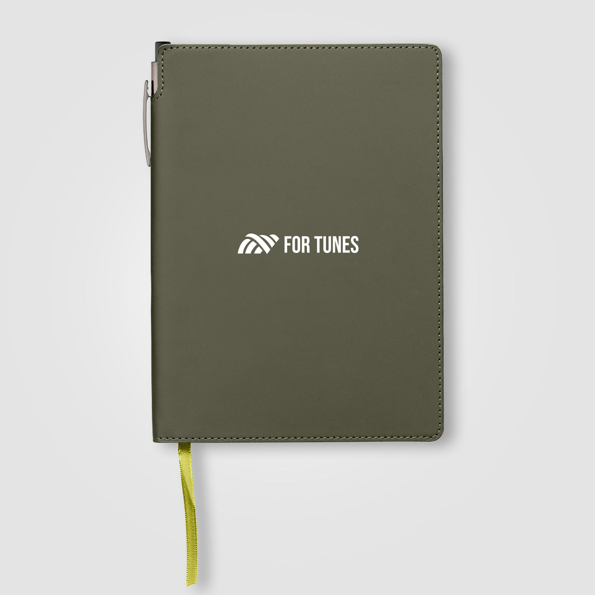 Carnet Malmö à couverture souple recyclée + stylo – A5