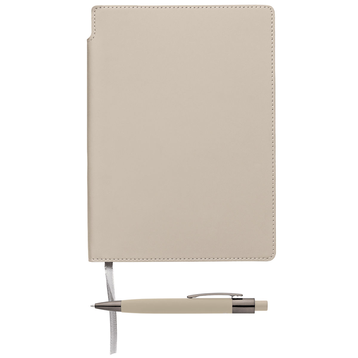 Carnet Malmö à couverture souple recyclée + stylo – A5