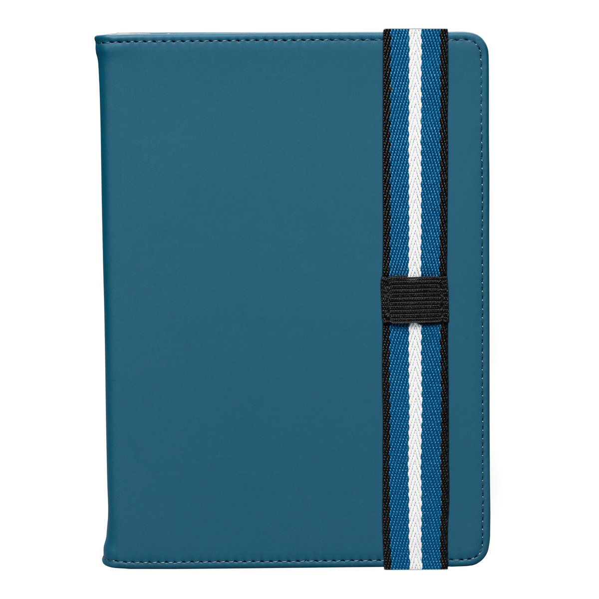 Journal rechargeable Newport en PU recyclé à motif chevron – A5