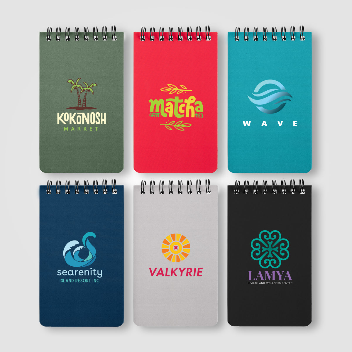 Bloc-notes à spirale Atlas Essentials en papier minéral