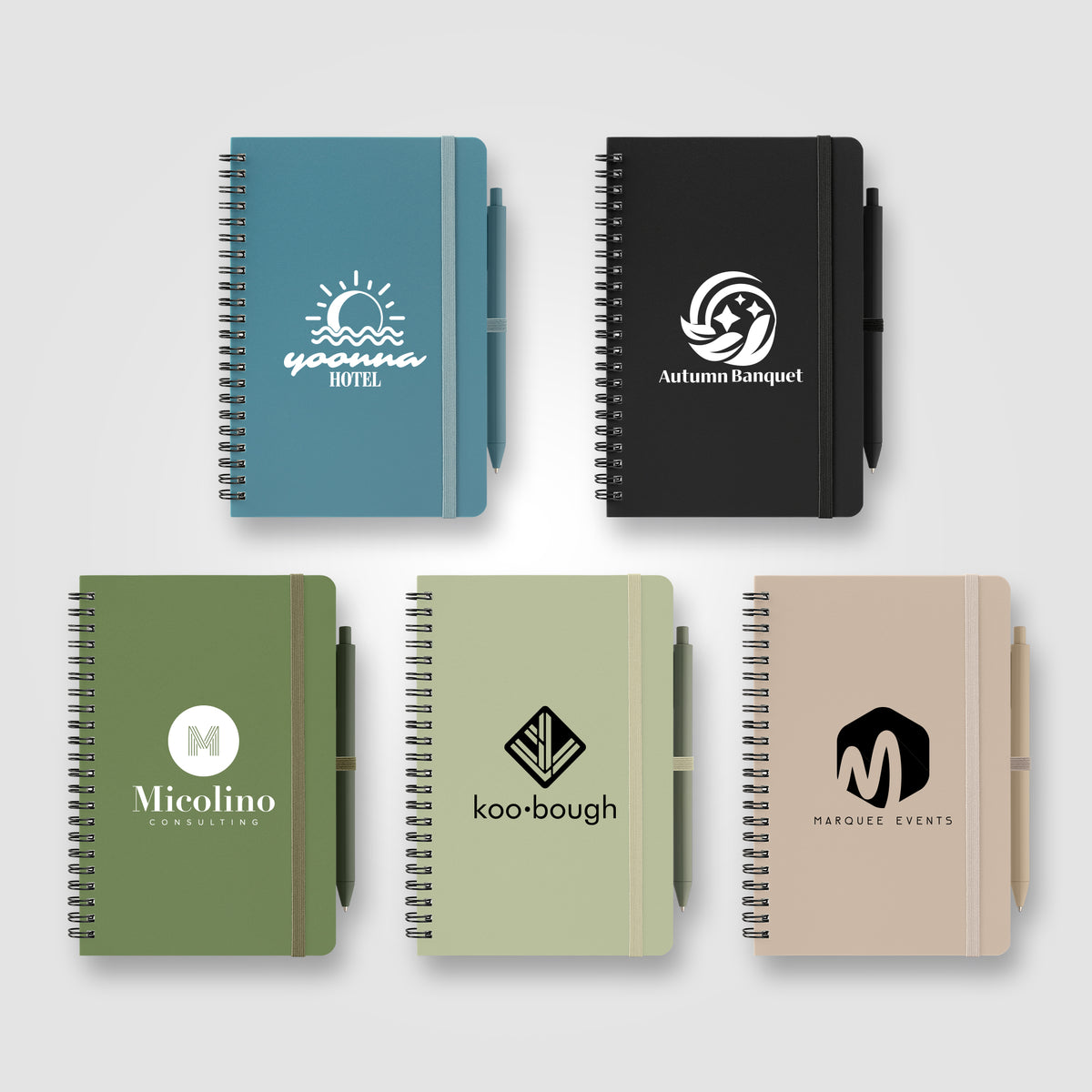 Höga Repreve® Bloc-notes à spirale - A5