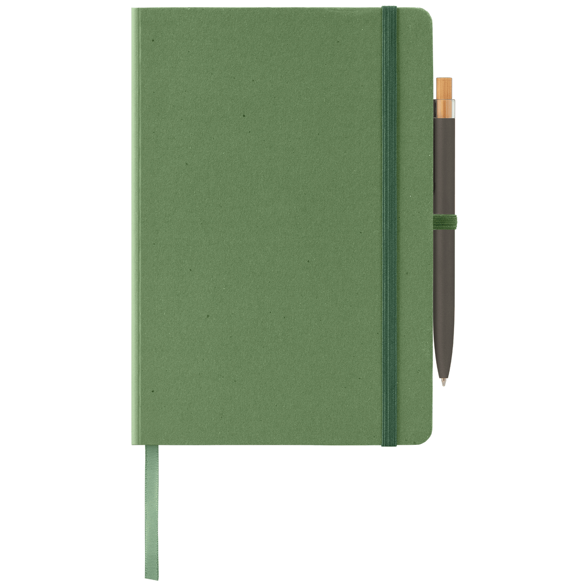 Terra Bloc-notes à couverture rigide en carton de lait recyclé - A5 et Stylo Reborn Set