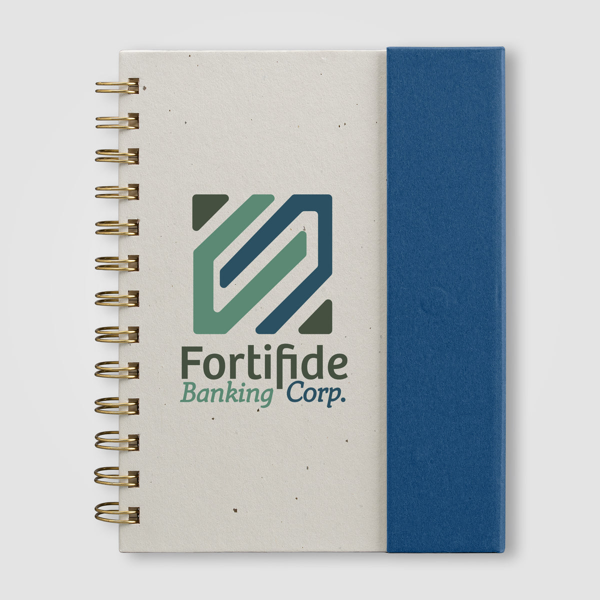 Organiseur Halden, papier FSC, carnet à spirales avec notes adhésives - B6