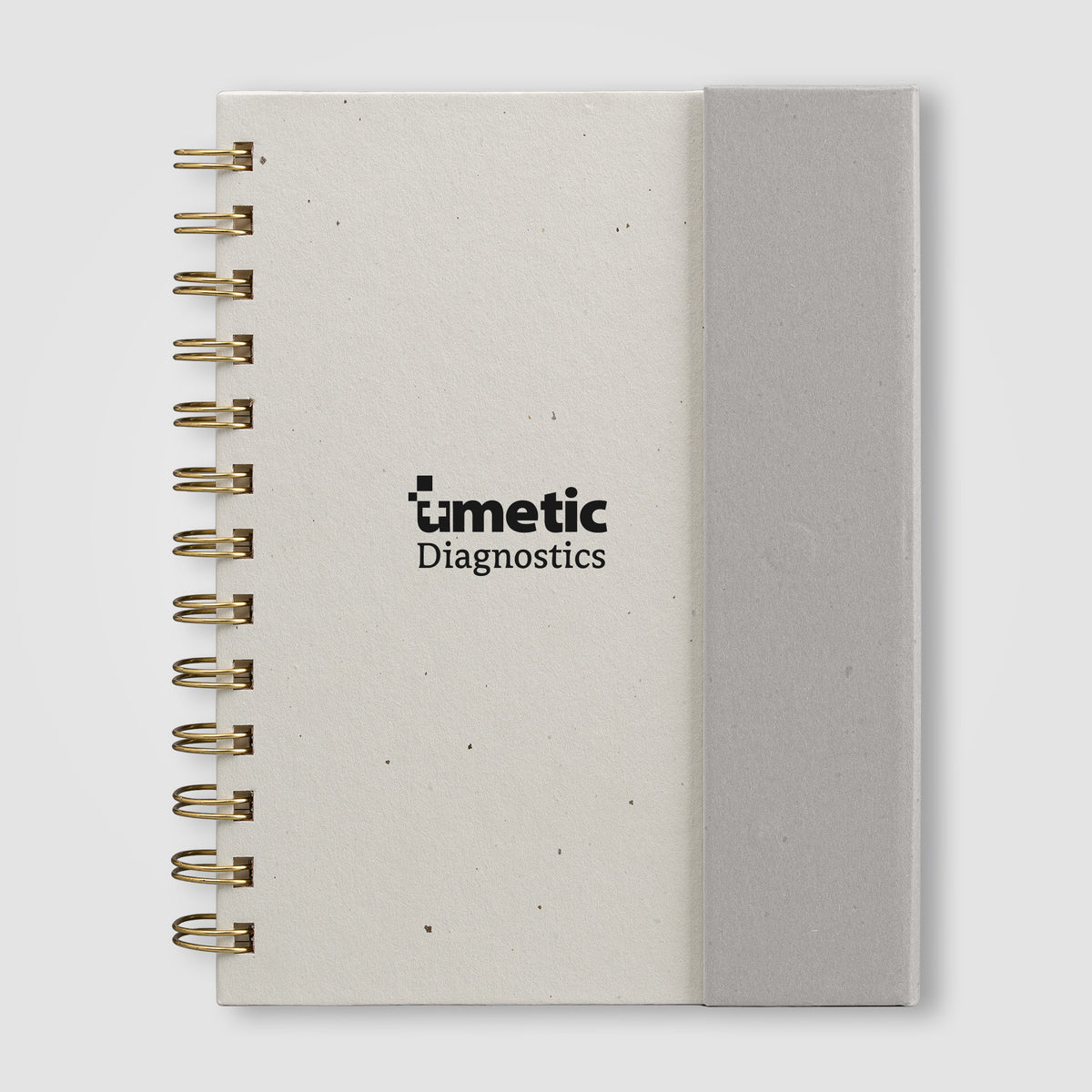 Organiseur Halden, papier FSC, carnet à spirales avec notes adhésives - B6
