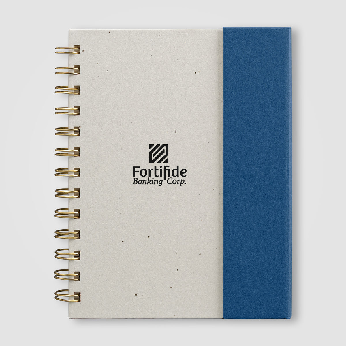 Organiseur Halden, papier FSC, carnet à spirales avec notes adhésives - B6