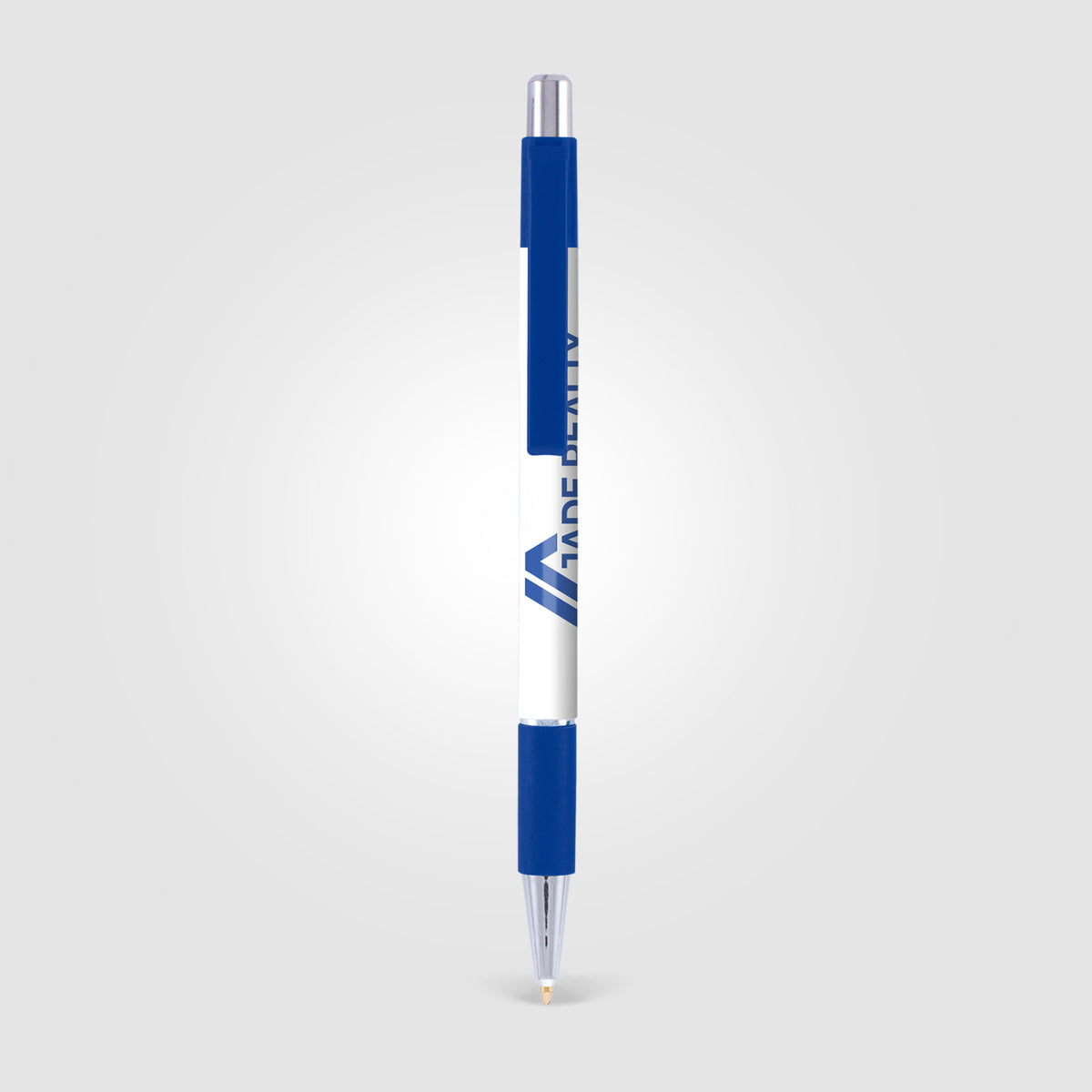 Stylo Astaire chrome avec grip coloré