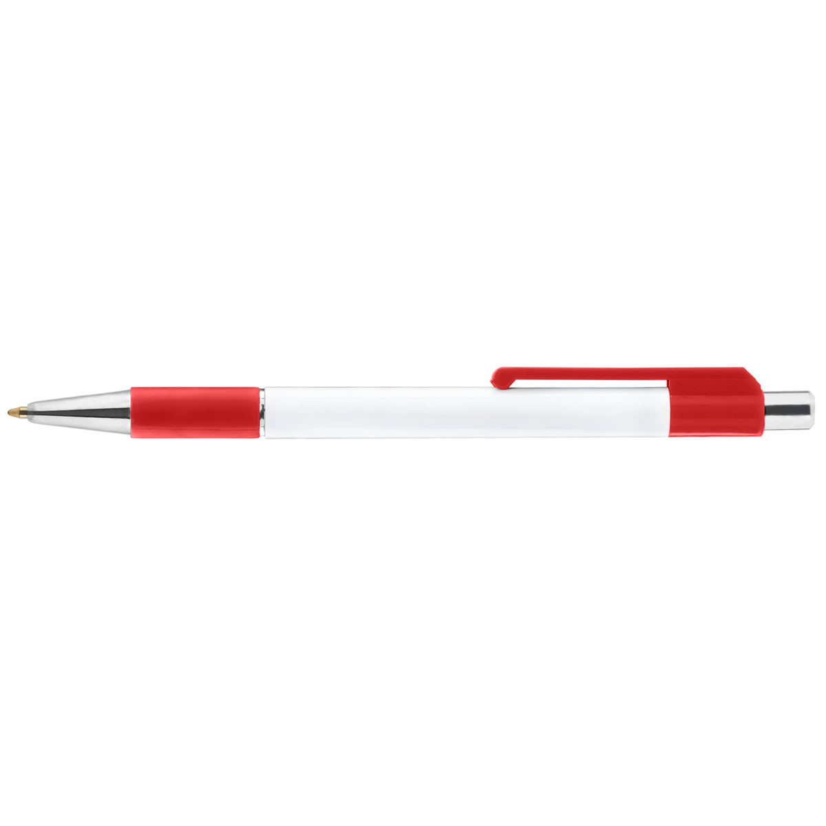 Stylo Astaire chrome avec grip coloré